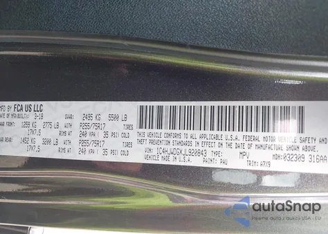 2018 Jeep Wrangler Jk Unlimited Sport S 4X4 from USA, damaged, VIN 1C4HJWDGXJL920843